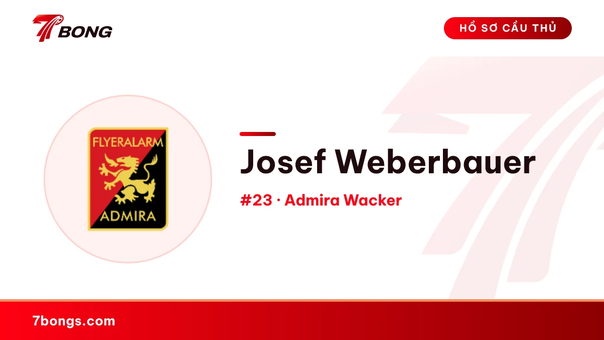 Josef Weberbauer — Admira Wacker