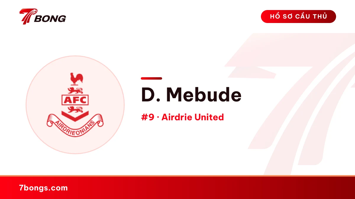 D. Mebude — Airdrie United
