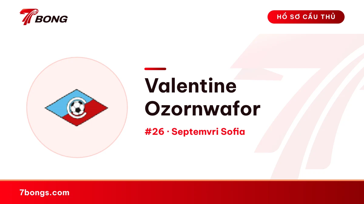 Valentine Ozornwafor — Septemvri Sofia