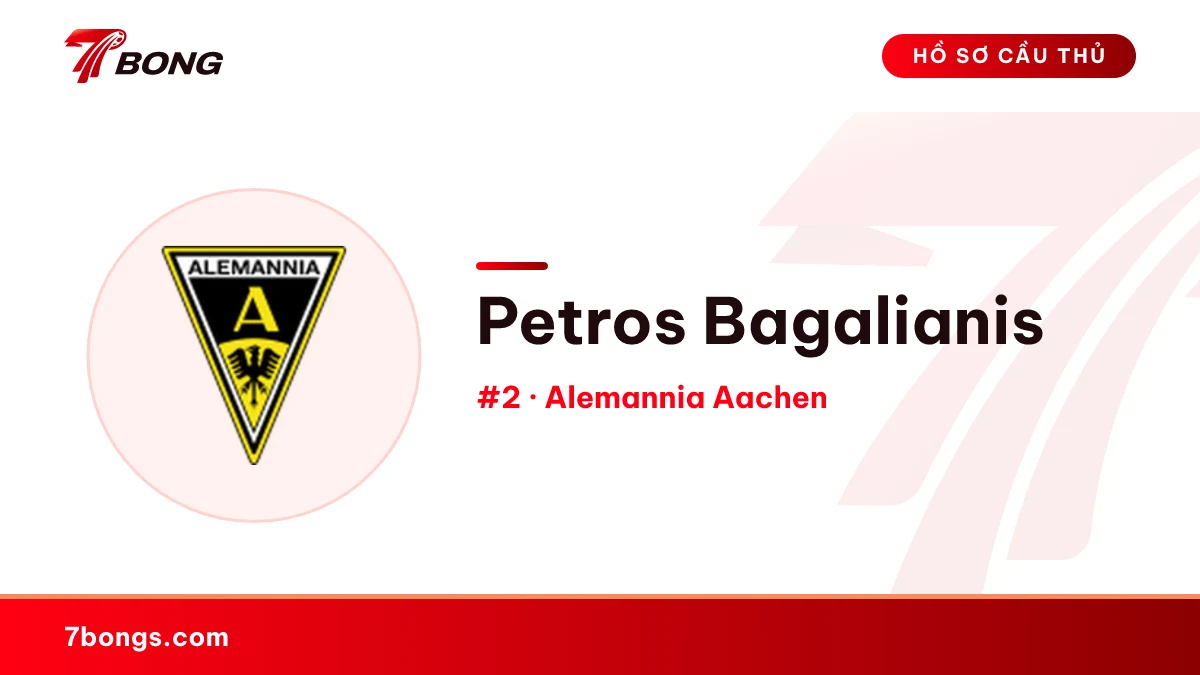 Petros Bagalianis — Alemannia Aachen