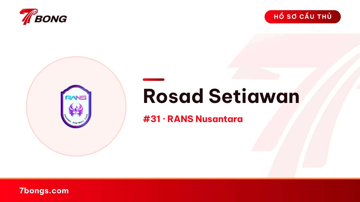 Rosad Setiawan — RANS Nusantara