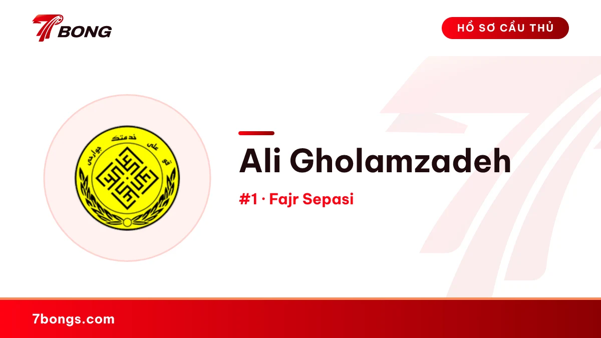 Ali Gholamzadeh — Fajr Sepasi