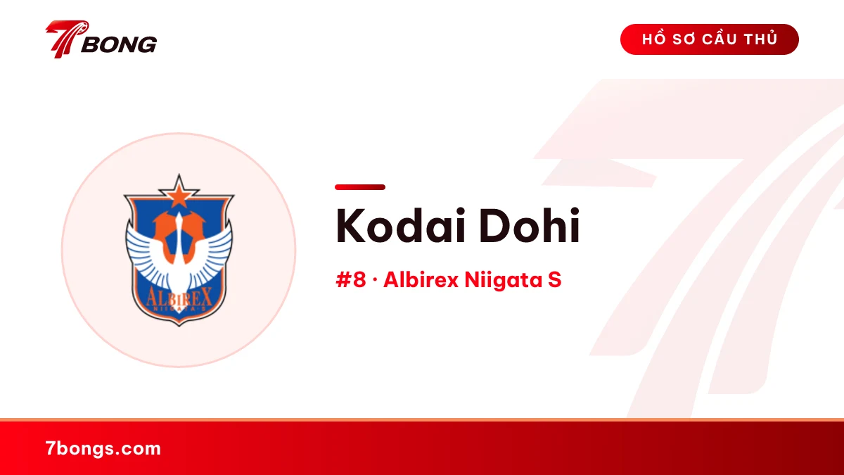 Kodai Dohi — Albirex Niigata S