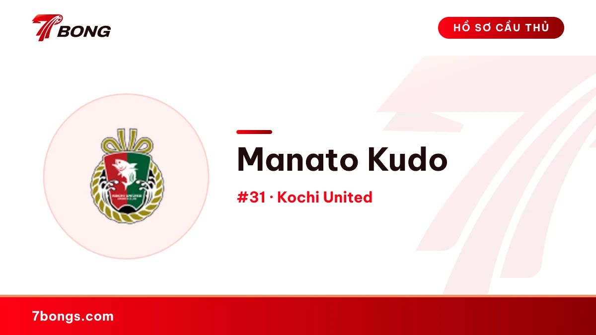 Manato Kudo — Kochi United