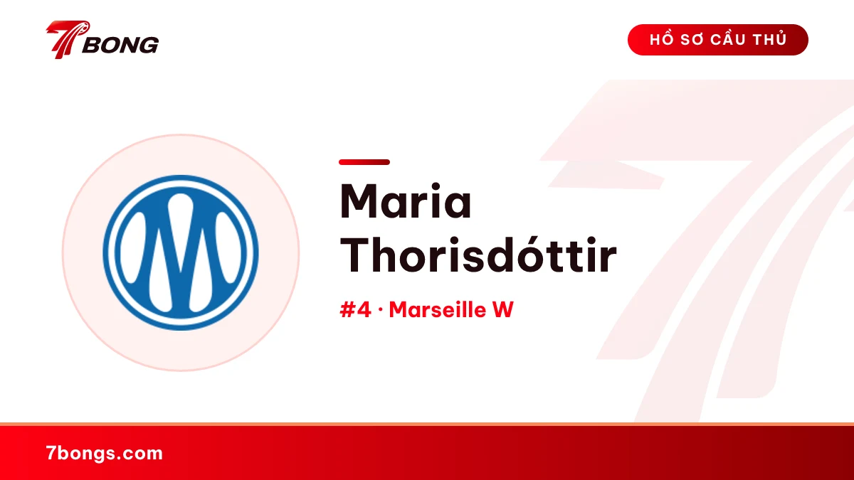 Maria Thorisdóttir — Marseille W