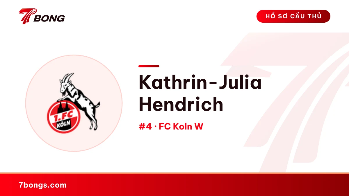 Kathrin-Julia Hendrich — FC Koln W