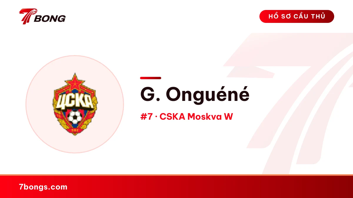G. Onguéné — CSKA Moskva W