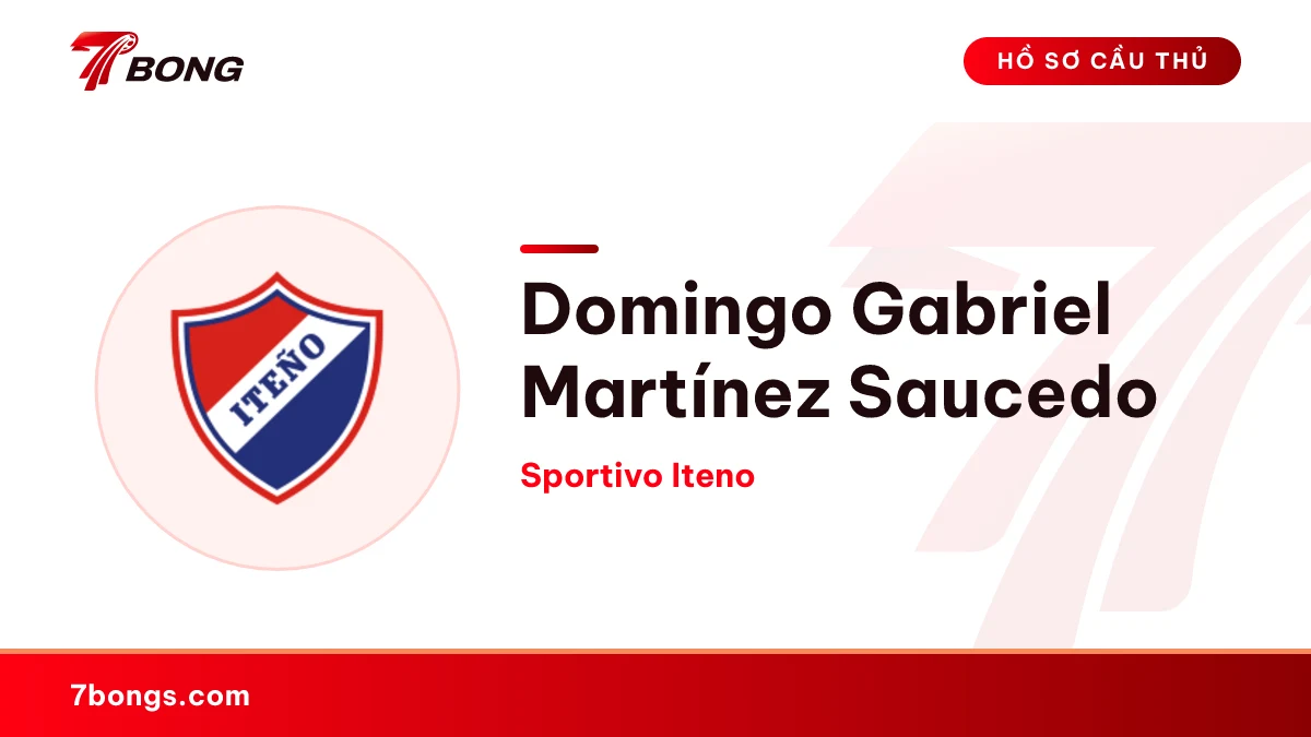 Domingo Gabriel Martínez Saucedo — Sportivo Iteno
