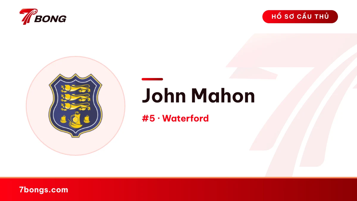 John Mahon — Waterford