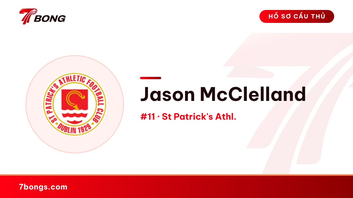Jason McClelland — St Patrick's Athl.