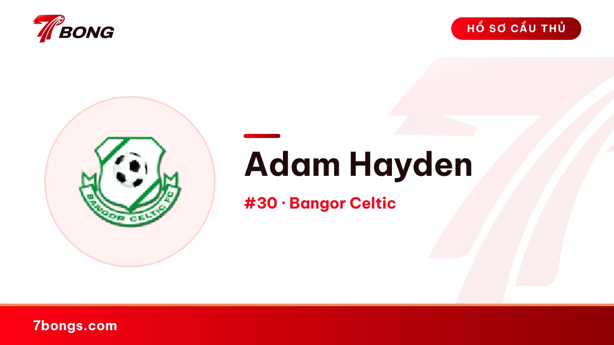 Adam Hayden — Bangor Celtic