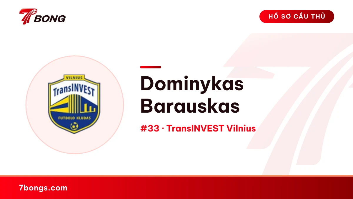 Dominykas Barauskas — TransINVEST Vilnius