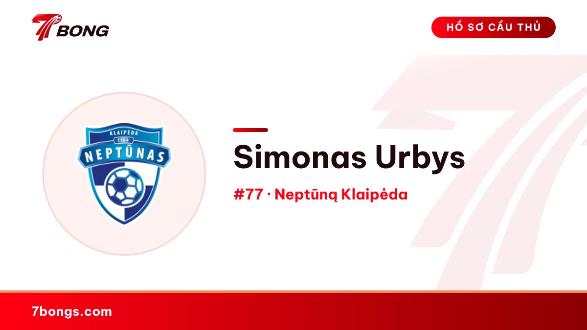 Simonas Urbys — Neptūną Klaipėda
