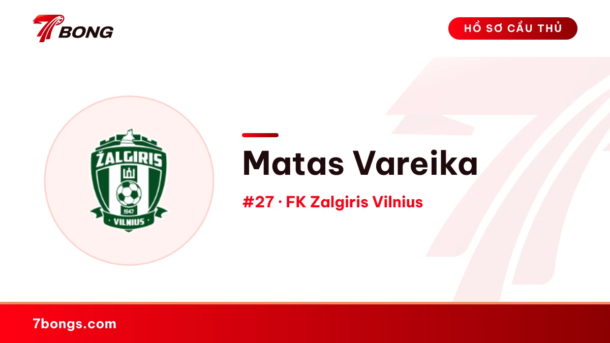 Matas Vareika — FK Zalgiris Vilnius