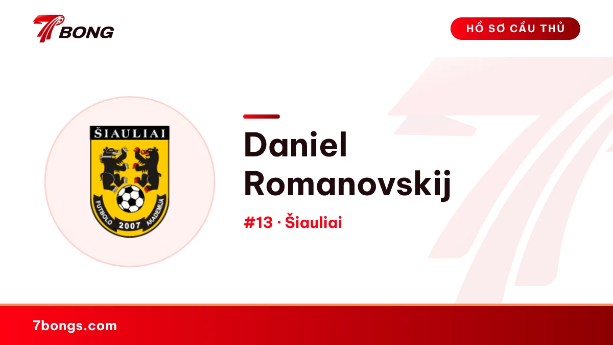 Daniel Romanovskij — Šiauliai