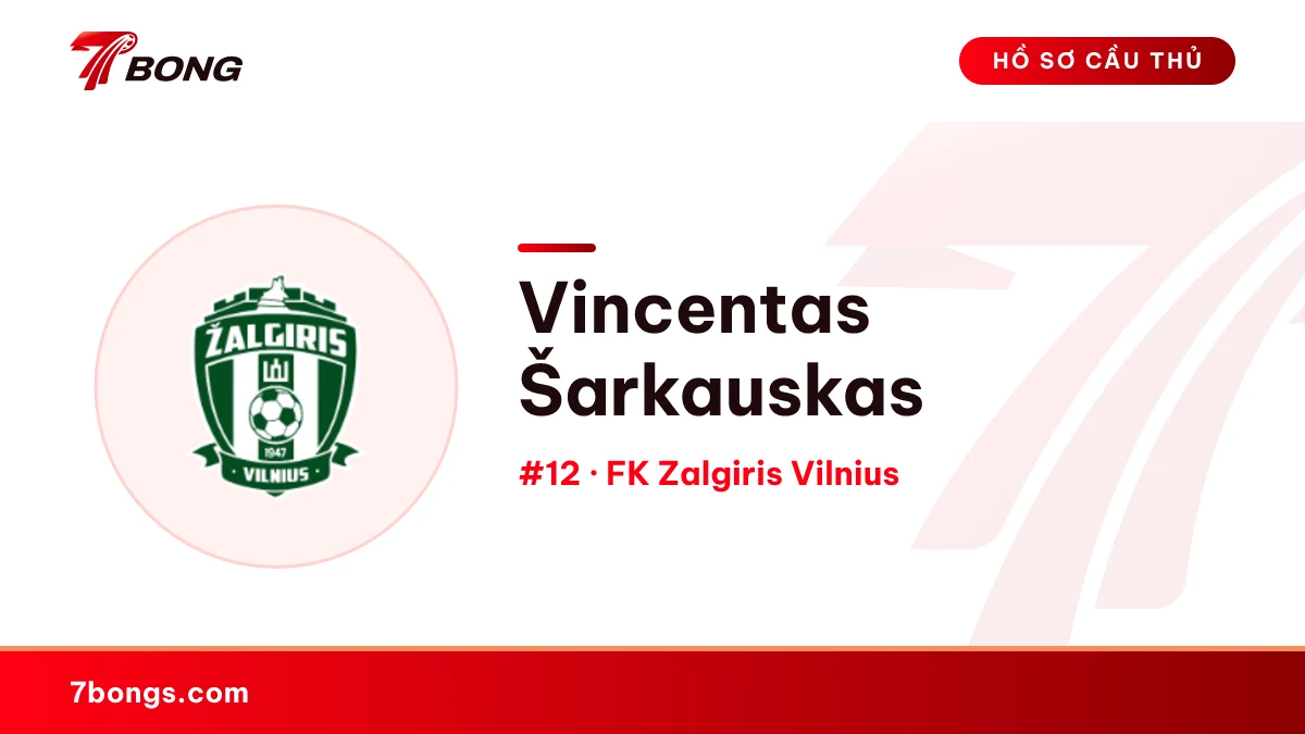 Vincentas Šarkauskas — FK Zalgiris Vilnius