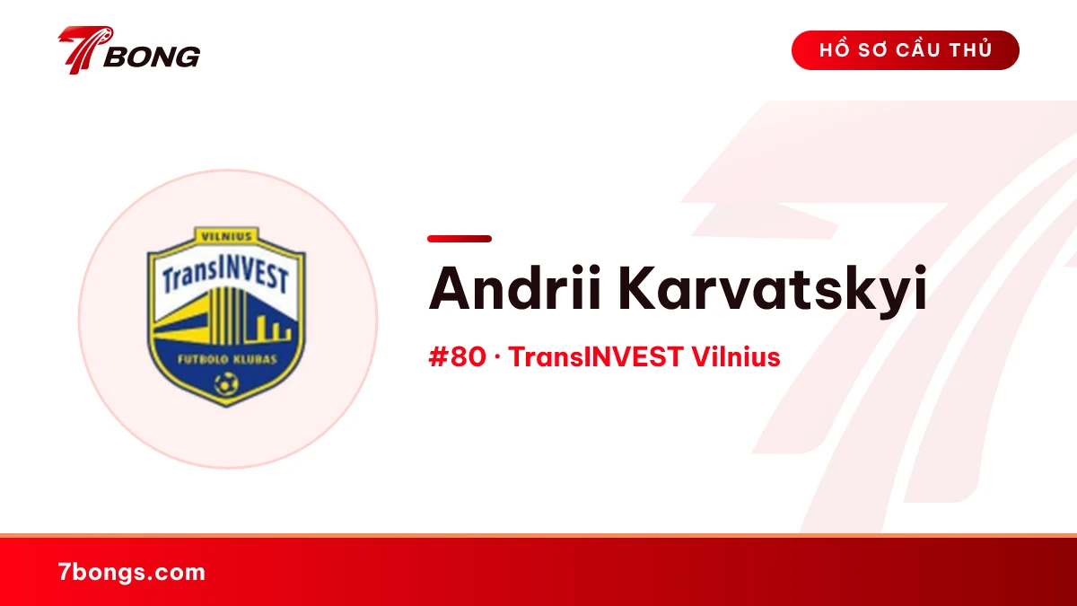 Andrii Karvatskyi — TransINVEST Vilnius