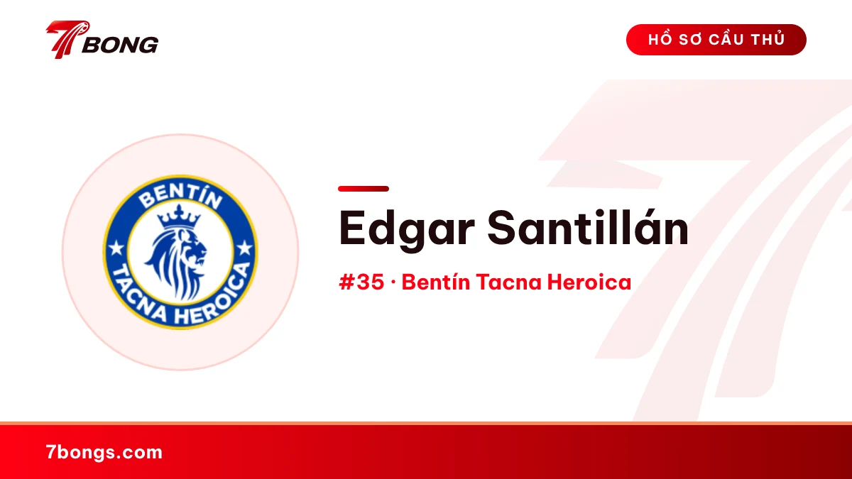 Edgar Santillán — Bentín Tacna Heroica