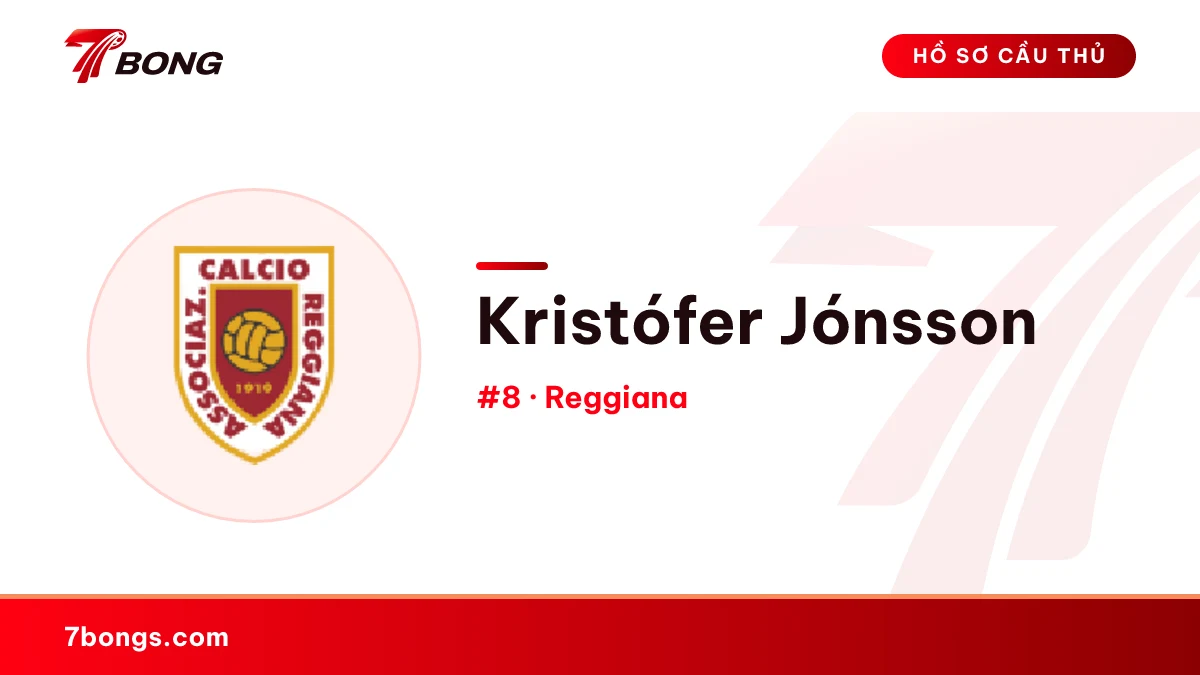 Kristófer Jónsson — Reggiana