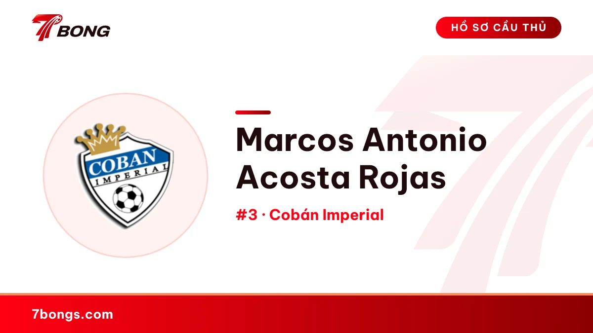 Marcos Antonio Acosta Rojas — Cobán Imperial