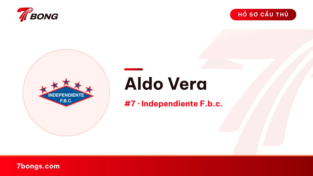 Aldo Vera — Independiente F.b.c.