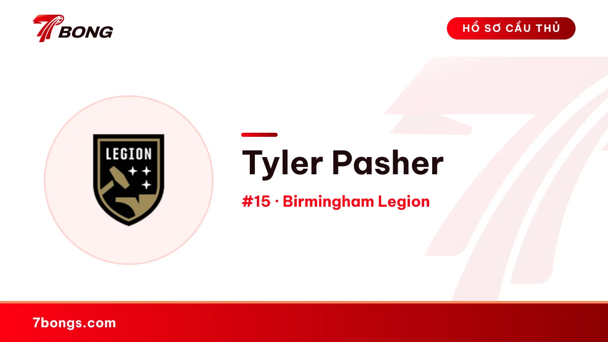 Tyler Pasher — Birmingham Legion