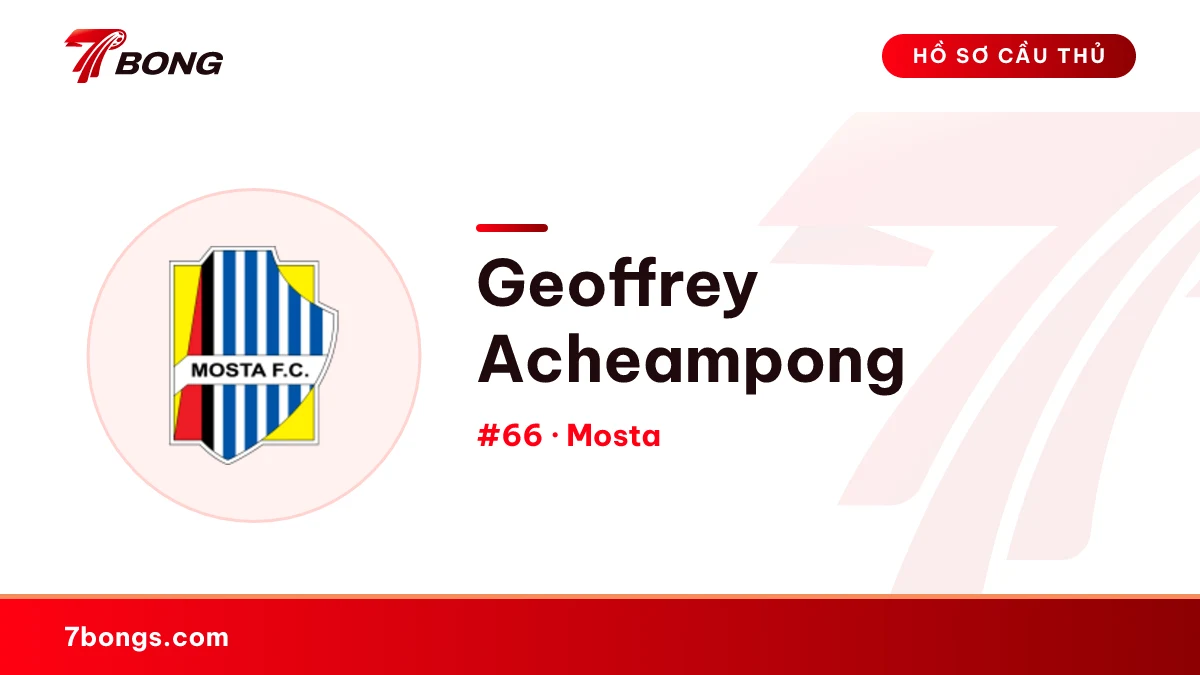 Geoffrey Acheampong — Mosta