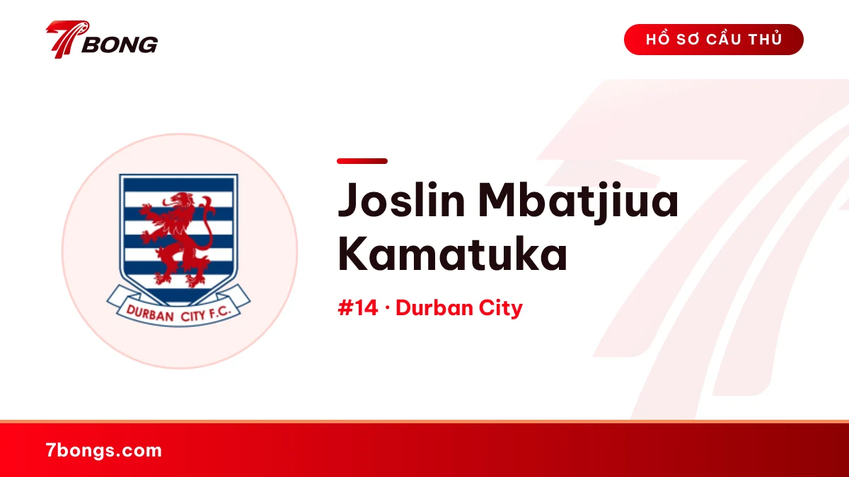 Joslin Mbatjiua Kamatuka — Durban City