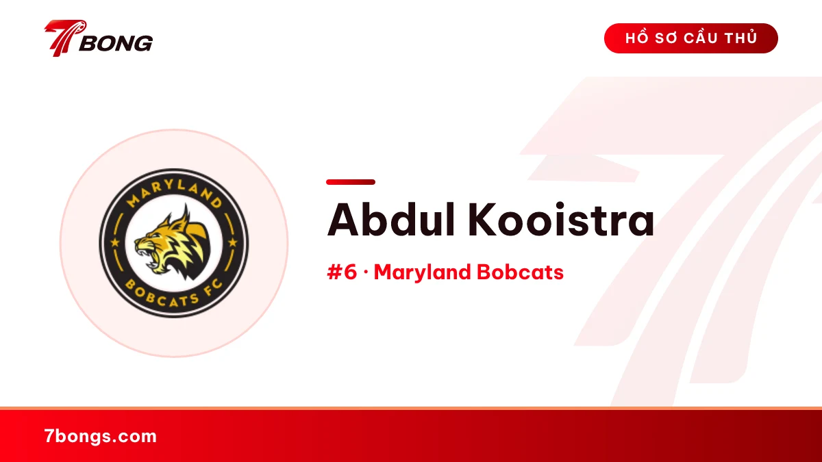 Abdul Kooistra — Maryland Bobcats