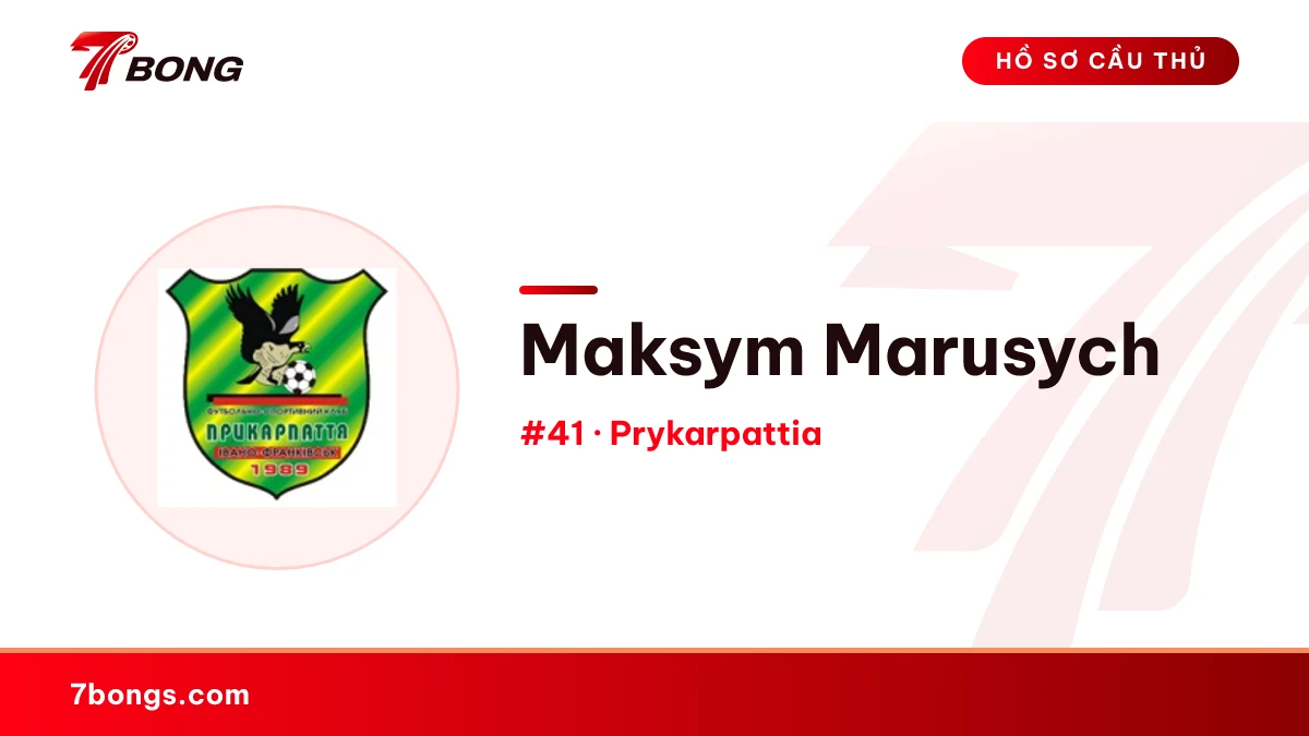 Maksym Marusych — Prykarpattia