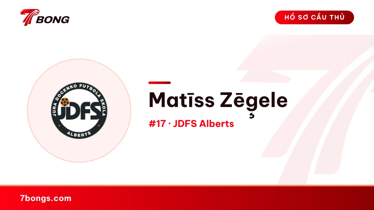 Matīss Zēģele — JDFS Alberts