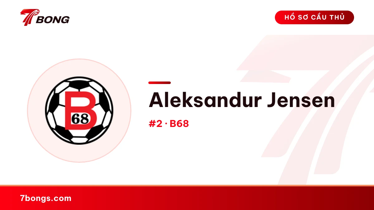 Aleksandur Jensen — B68