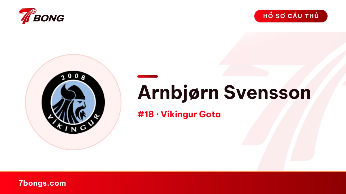 Arnbjørn Svensson — Vikingur Gota
