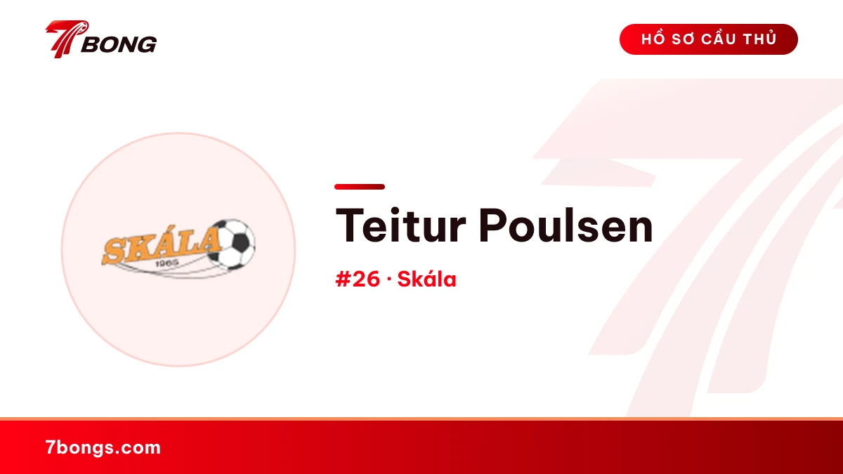 Teitur Poulsen — Skála