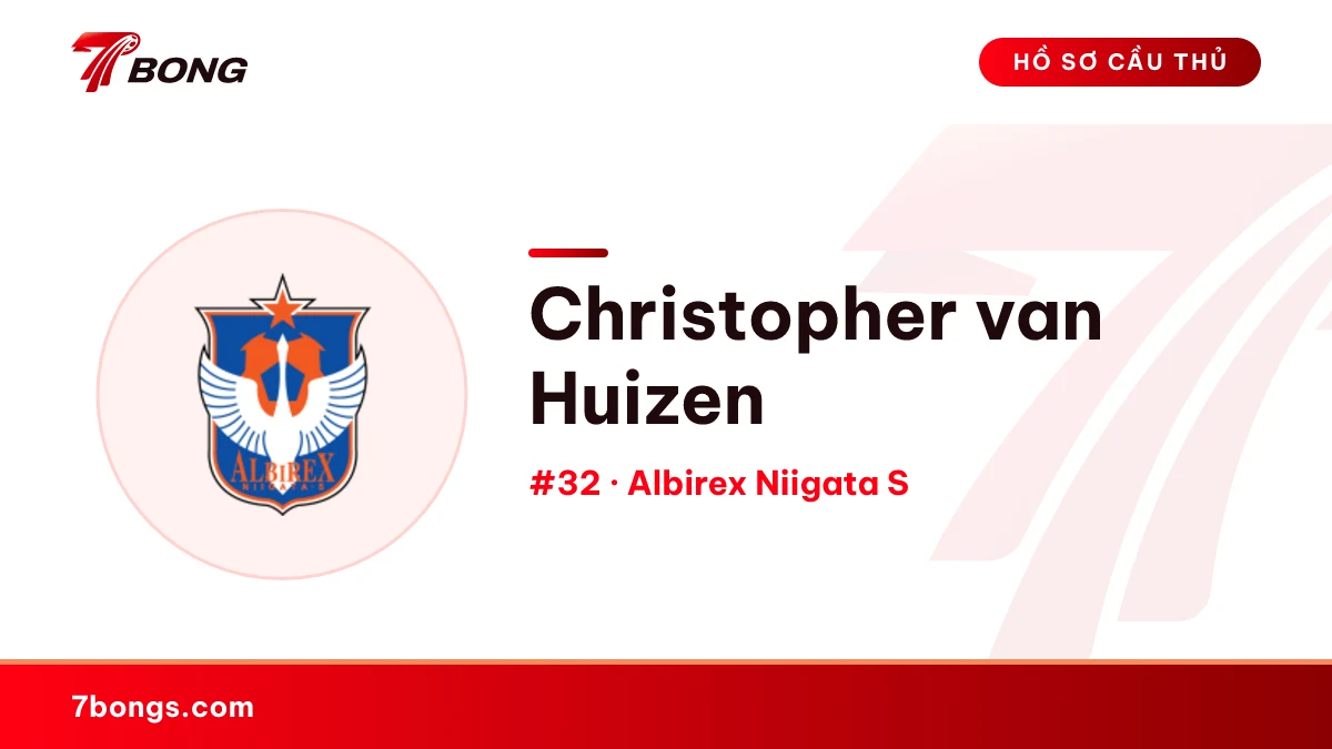 Christopher van Huizen — Albirex Niigata S