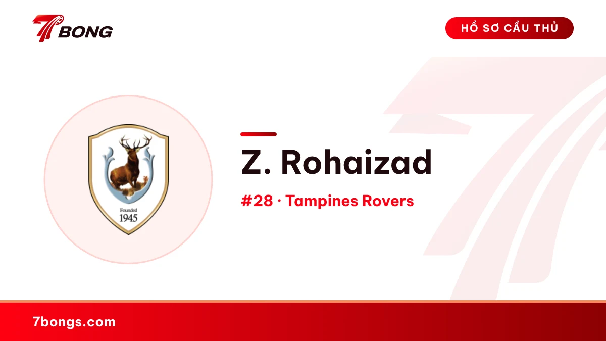 Z. Rohaizad — Tampines Rovers
