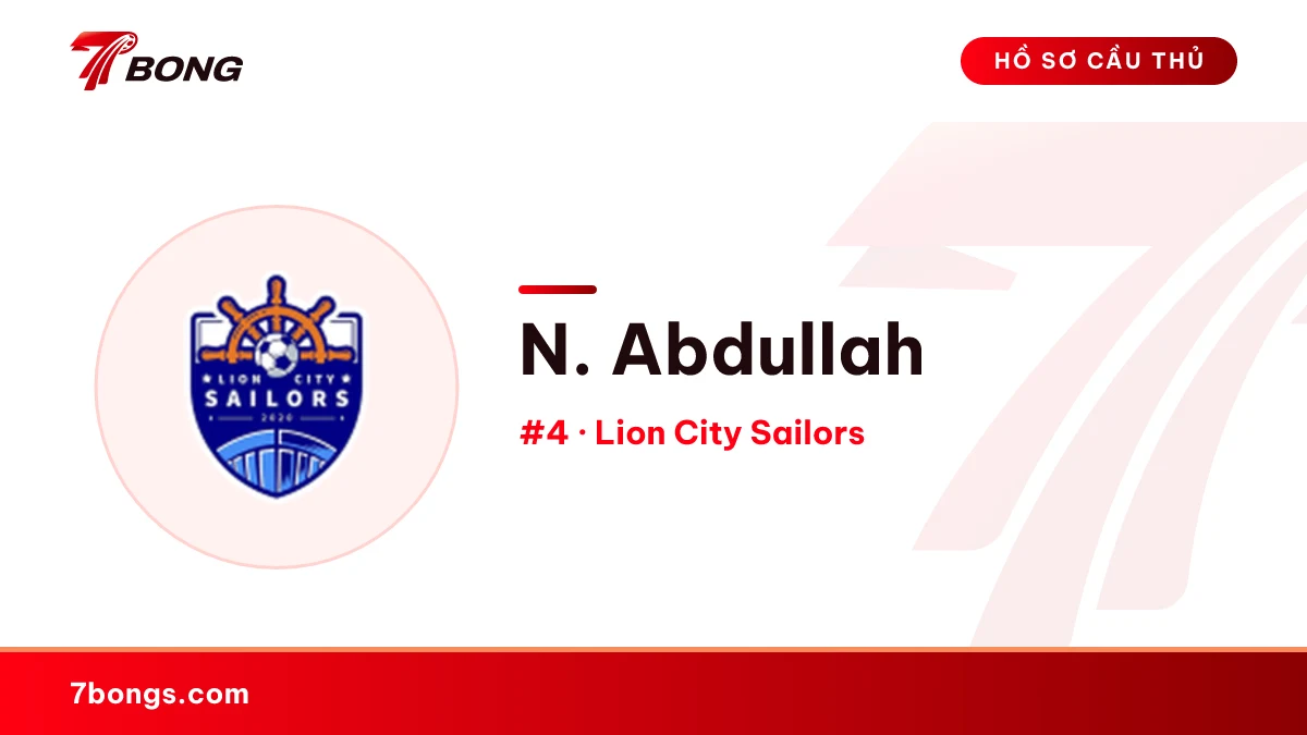 N. Abdullah — Lion City Sailors