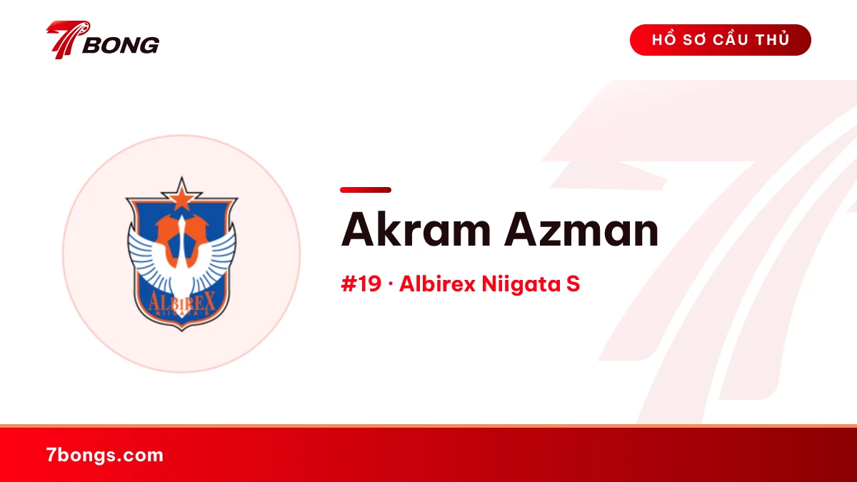 Akram Azman — Albirex Niigata S