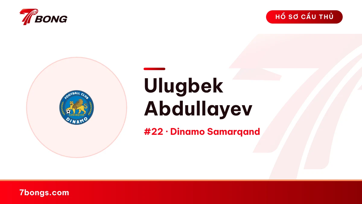 Ulugbek Abdullayev — Dinamo Samarqand