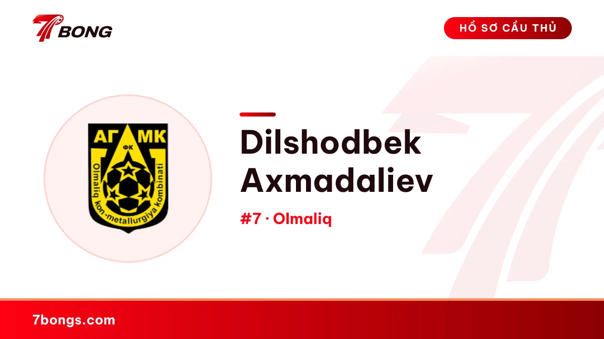Dilshodbek Axmadaliev — Olmaliq