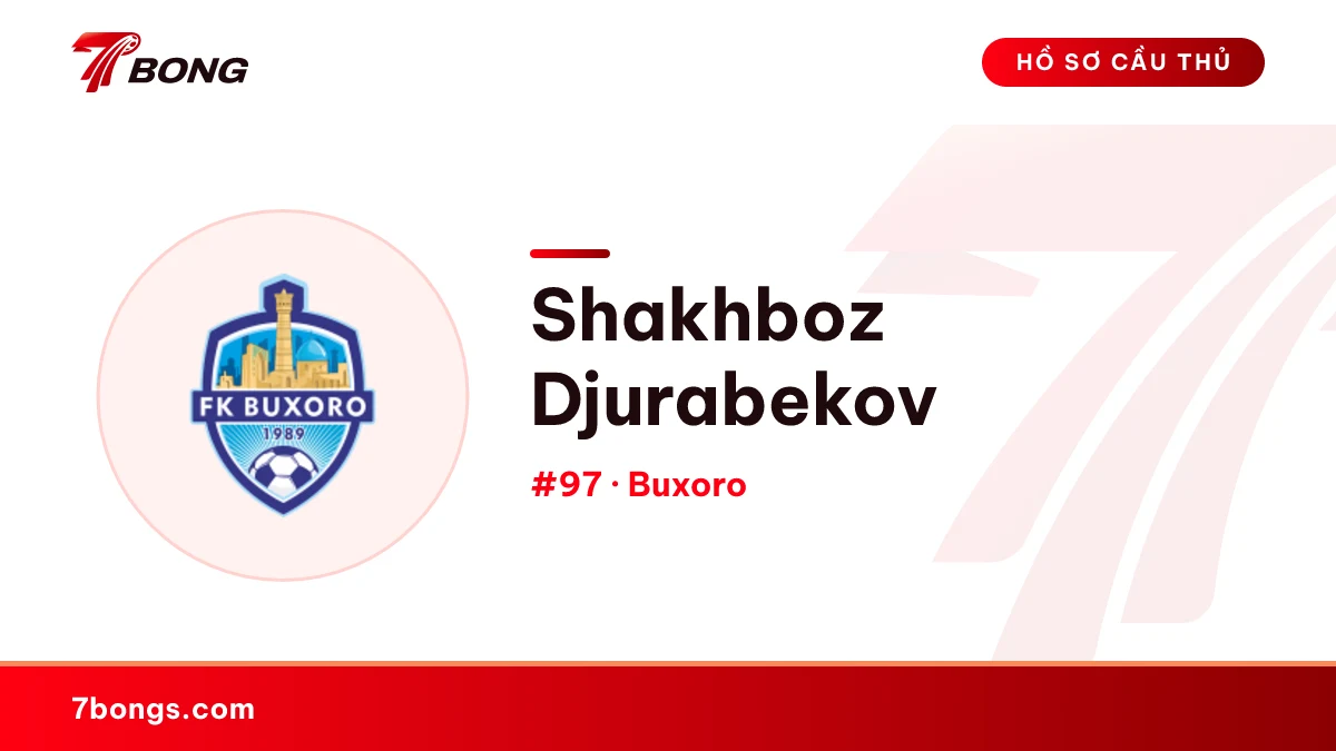 Shakhboz Djurabekov — Buxoro
