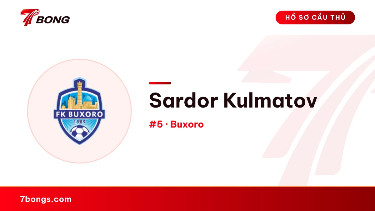 Sardor Kulmatov — Buxoro