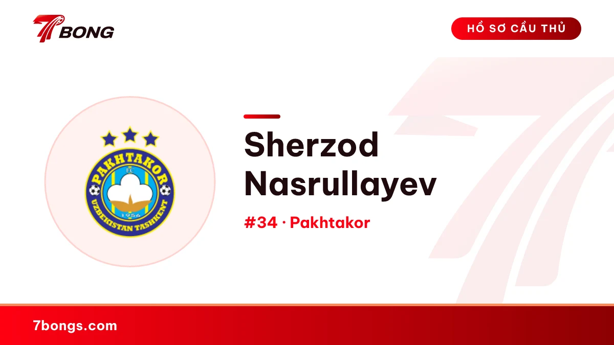 Sherzod Nasrullayev — Pakhtakor