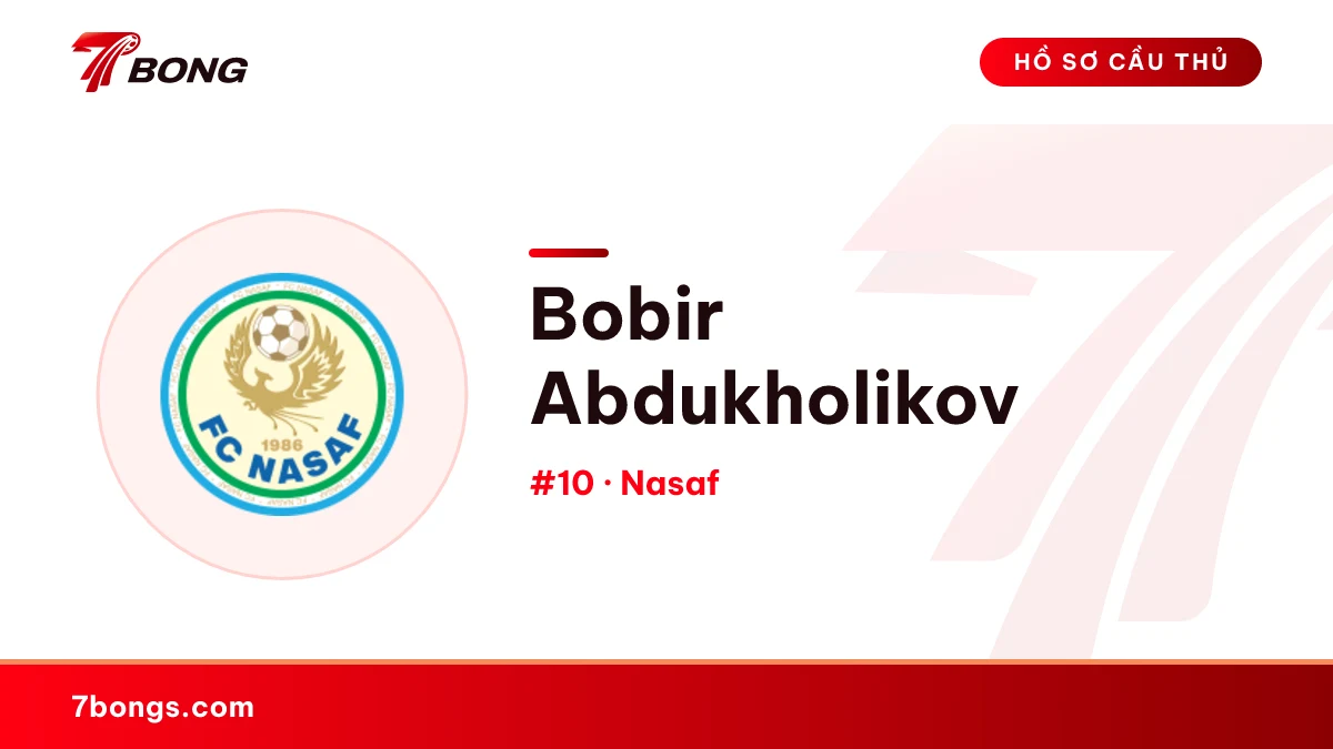 Bobir Abdukholikov — Nasaf