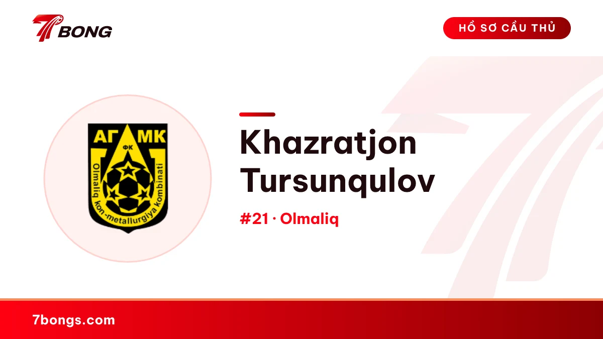 Khazratjon Tursunqulov — Olmaliq