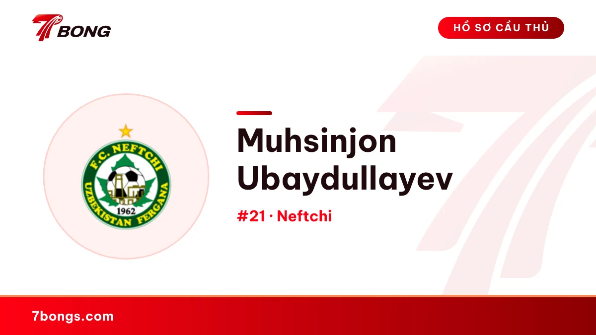 Muhsinjon Ubaydullayev — Neftchi