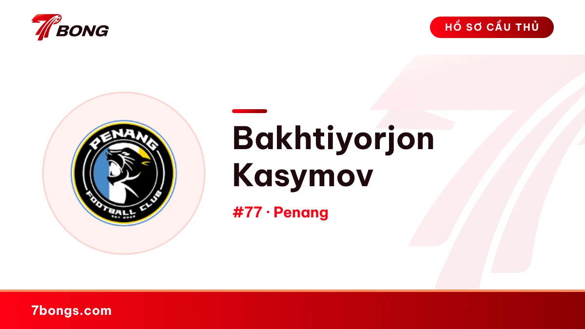 Bakhtiyorjon Kasymov — Penang