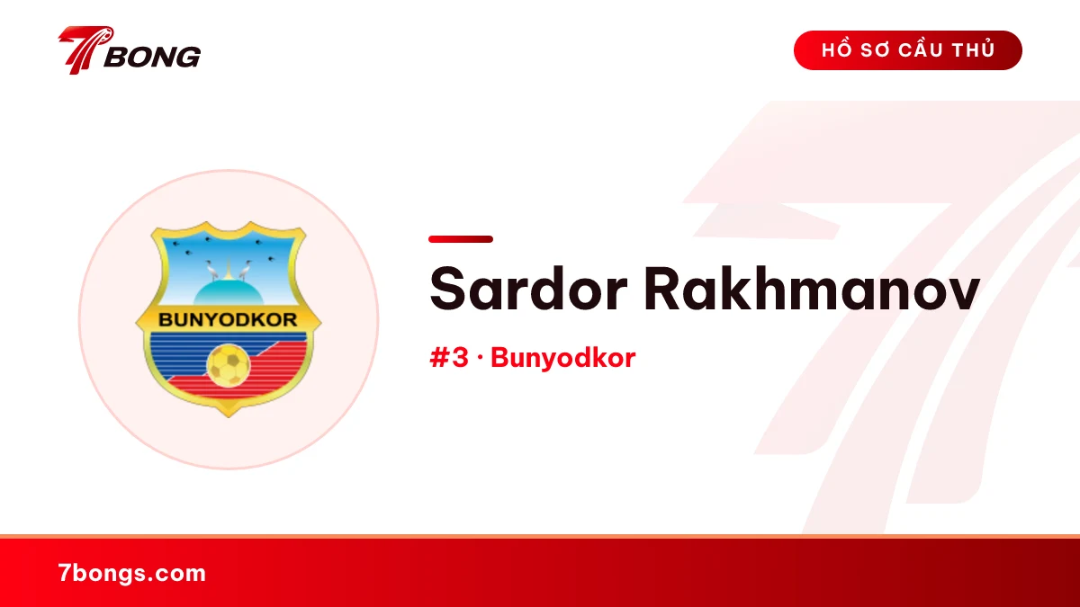 Sardor Rakhmanov — Bunyodkor