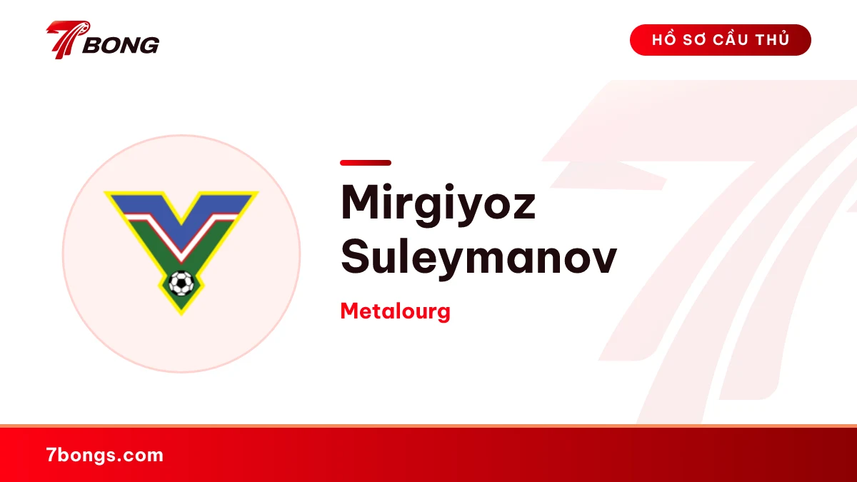 Mirgiyoz Suleymanov — Metalourg