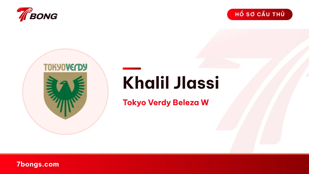 Khalil Jlassi — Tokyo Verdy Beleza W